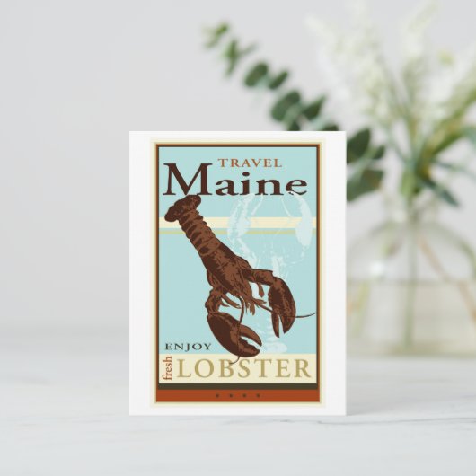 Travel Maine Briefkaart (Staand voorkant)