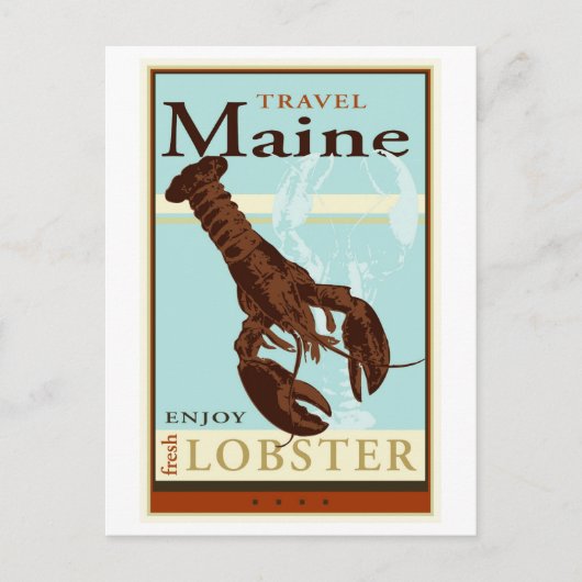 Travel Maine Briefkaart (Voorkant)