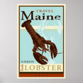 Travel Maine Poster (Voorkant)