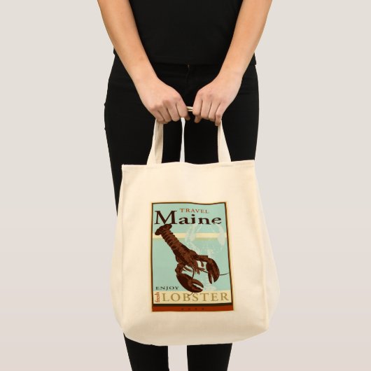 Travel Maine Tote Bag (Voorkant (product))