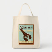 Travel Maine Tote Bag (Voorkant)