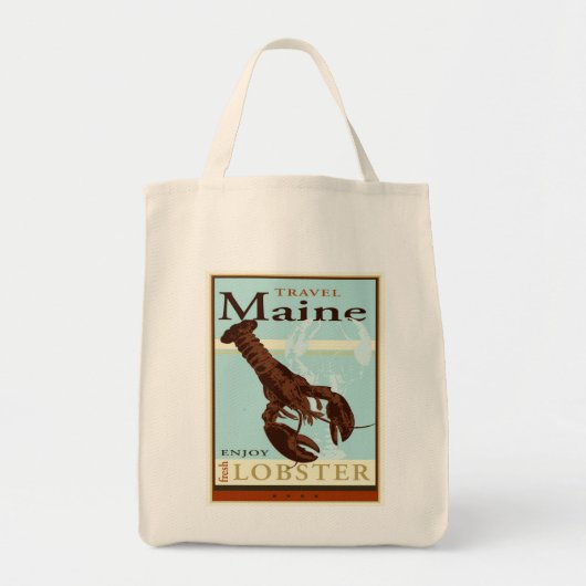 Travel Maine Tote Bag (Voorkant)