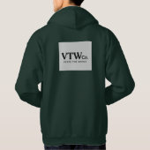 TRAVEL Mannen Hoodie (Achterkant)
