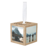 Travel Memories Square foto's Decoratie (Voorkant hoekig)