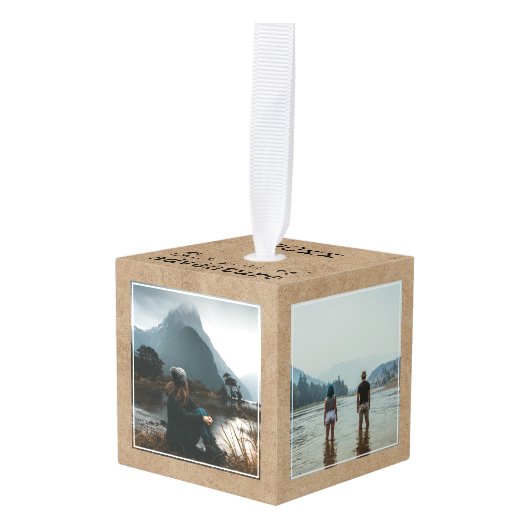 Travel Memories Square foto's Decoratie (Voorkant hoekig)