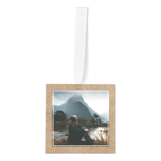 Travel Memories Square foto's Decoratie (Voorkant)