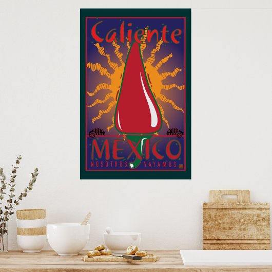 TRAVEL-Mexico Poster (Keuken)