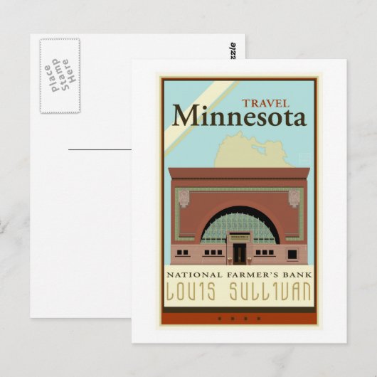 Travel Minnesota Briefkaart (Voorkant / Achterkant)