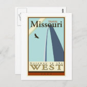 Travel Missouri Briefkaart (Voorkant / Achterkant)