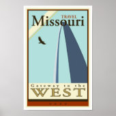Travel Missouri Poster (Voorkant)