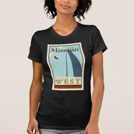 Travel Missouri T-shirt (Voorkant)