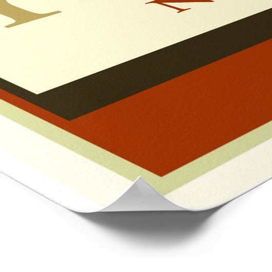 Travel Montana Poster (Hoek)