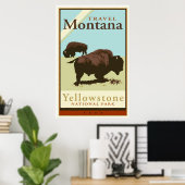 Travel Montana Poster (Thuiskantoor)