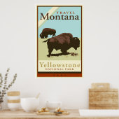 Travel Montana Poster (Keuken)