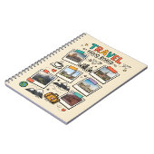 Travel Mood Board Dream Trip Journal Cover Notitieboek (Linkerzijde)