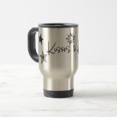 Travel Mug. Aluminum. KtK. Stars Reisbeker (Voorkant links)
