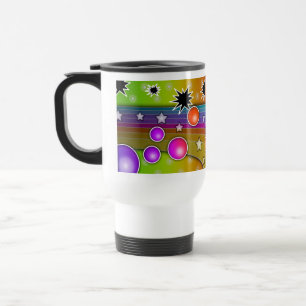 Travel Mug - BIG BANG BLACK HOLES POP ART Reisbeker