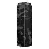 Travel Mug Black Camouflage Pap Thermal Tumbler Thermosbeker (Achterkant)