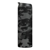 Travel Mug Black Camouflage Pap Thermal Tumbler Thermosbeker (Geroteerd rechts)
