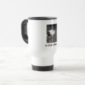 Travel Mug: Boxer Dog Reisbeker (Voorkant links)