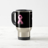 Travel Mug-Cancer raakte mijn borsten..... Reisbeker (Voorkant links)