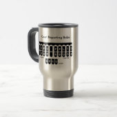 Travel Mug - Court Reporting Babe Reisbeker (Voorkant links)