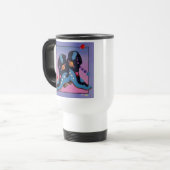 Travel Mug, Cup - Midnight Cowboy Boots Reisbeker (Voorkant links)