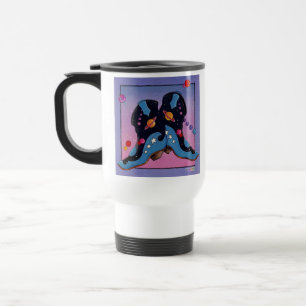 Travel Mug, Cup - Midnight Cowboy Boots Reisbeker