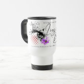 Travel Mug: De manier waarop de lezer werkt Reisbeker (Voorkant links)