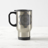 Travel Mug - Digital Snowflake l Reisbeker (Links)