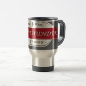 TRAVEL MUG DIRTY THONDER STIJL REISBEKER (Voorkant rechts)