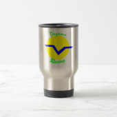 Travel Mug, DMR Logo met tekst Reisbeker (Center)