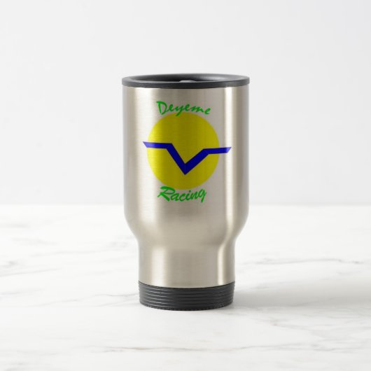 Travel Mug, DMR Logo met tekst Reisbeker (Center)