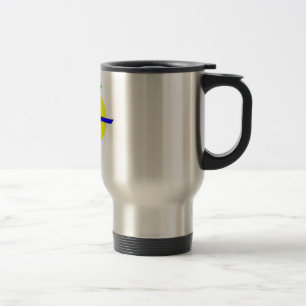 Travel Mug, DMR Logo met tekst Reisbeker