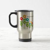 Travel Mug Floral van verpleegkundige Reisbeker (Links)