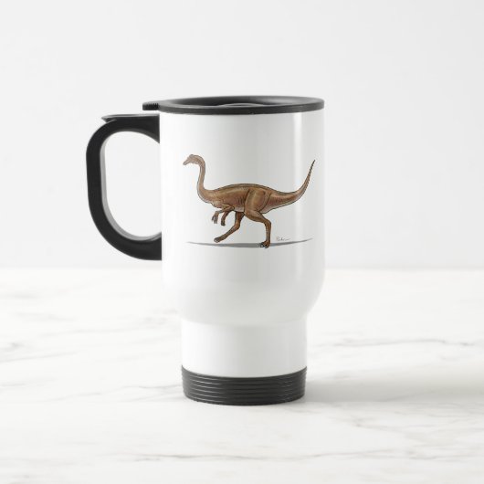 Travel Mug Gallimimus Dinosaur Reisbeker (Links)