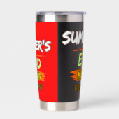 Travel mug geïsoleerde drinkbeker (Links)