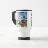 Travel Mug - Hot Air Jubilee - Jackson, Michigan Reisbeker (Voorkant links)