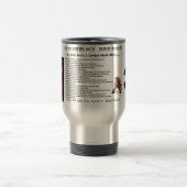 Travel Mug - je weet dat je een vechtmiddel bent w Reisbeker (Center)