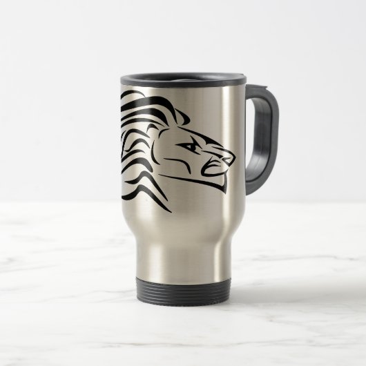 Travel Mug met Lion Reisbeker (Voorkant rechts)