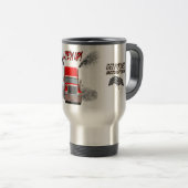 Travel Mug met "LITE'M UP!" design Reisbeker (Voorkant rechts)