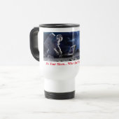 Travel Mug met TLI Astronaut Reisbeker (Voorkant links)