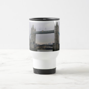 Travel Mug met Tower Bridge over de rivier de Thee Reisbeker