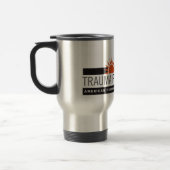 Travel Mug met Trauma Logo Reisbeker (Links)