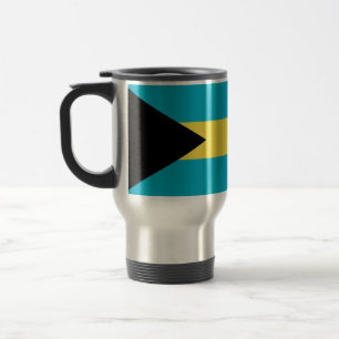 Travel Mug met vlag van Bahama's Reisbeker