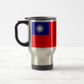 Travel Mug met vlag van Taiwan Reisbeker (Links)
