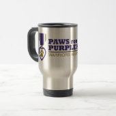 Travel Mug - Metal met Colour Logo Reisbeker (Voorkant links)