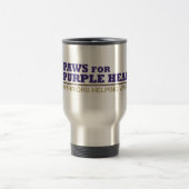 Travel Mug - Metal met Colour Logo Reisbeker (Center)