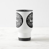 Travel mug multi-language peace pax paz reisbeker (Center)