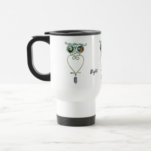 Travel Mug - Night Owl Reisbeker (Links)